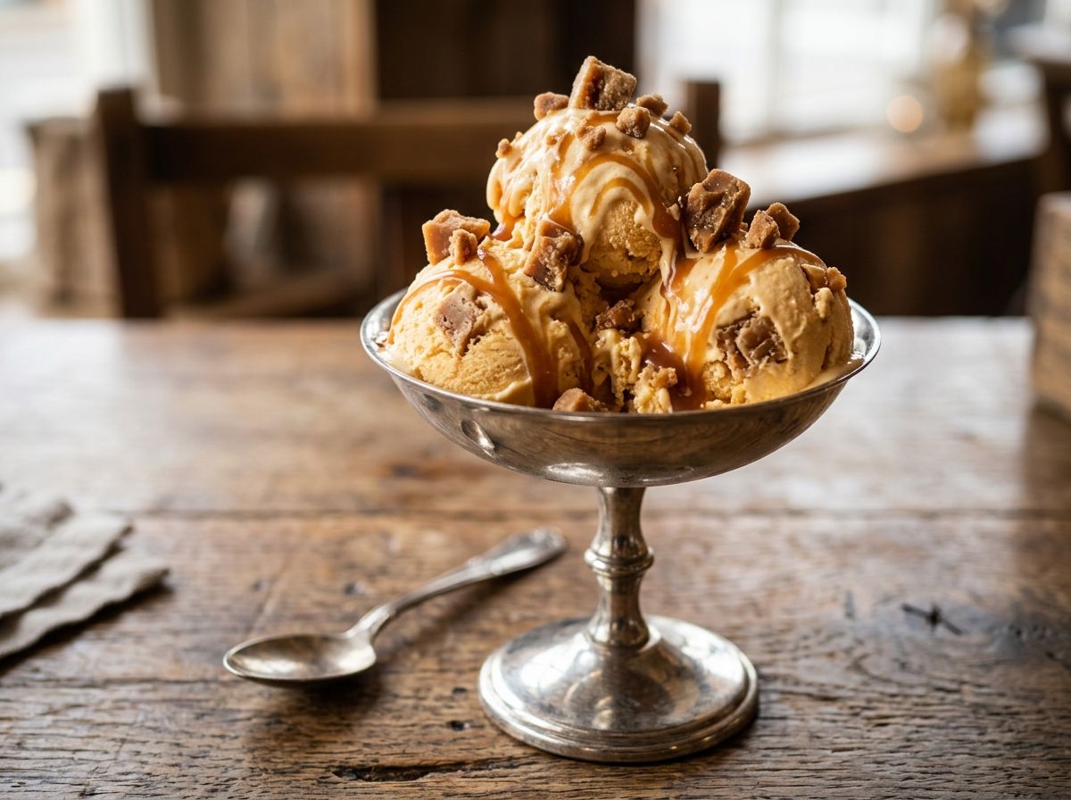 No-Churn Butterscotch Angel Delight Ice Cream
