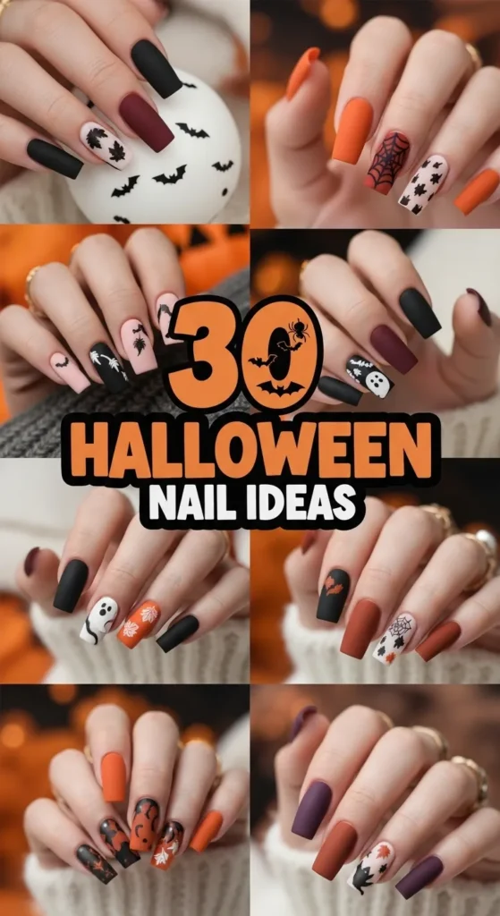 30 Halloween Nail Ideas for a Spooky and Stylish Look | Juliie Nails Art