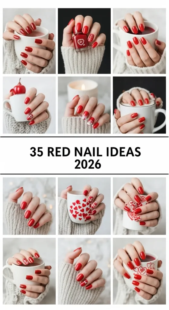 Red Nails Ideas