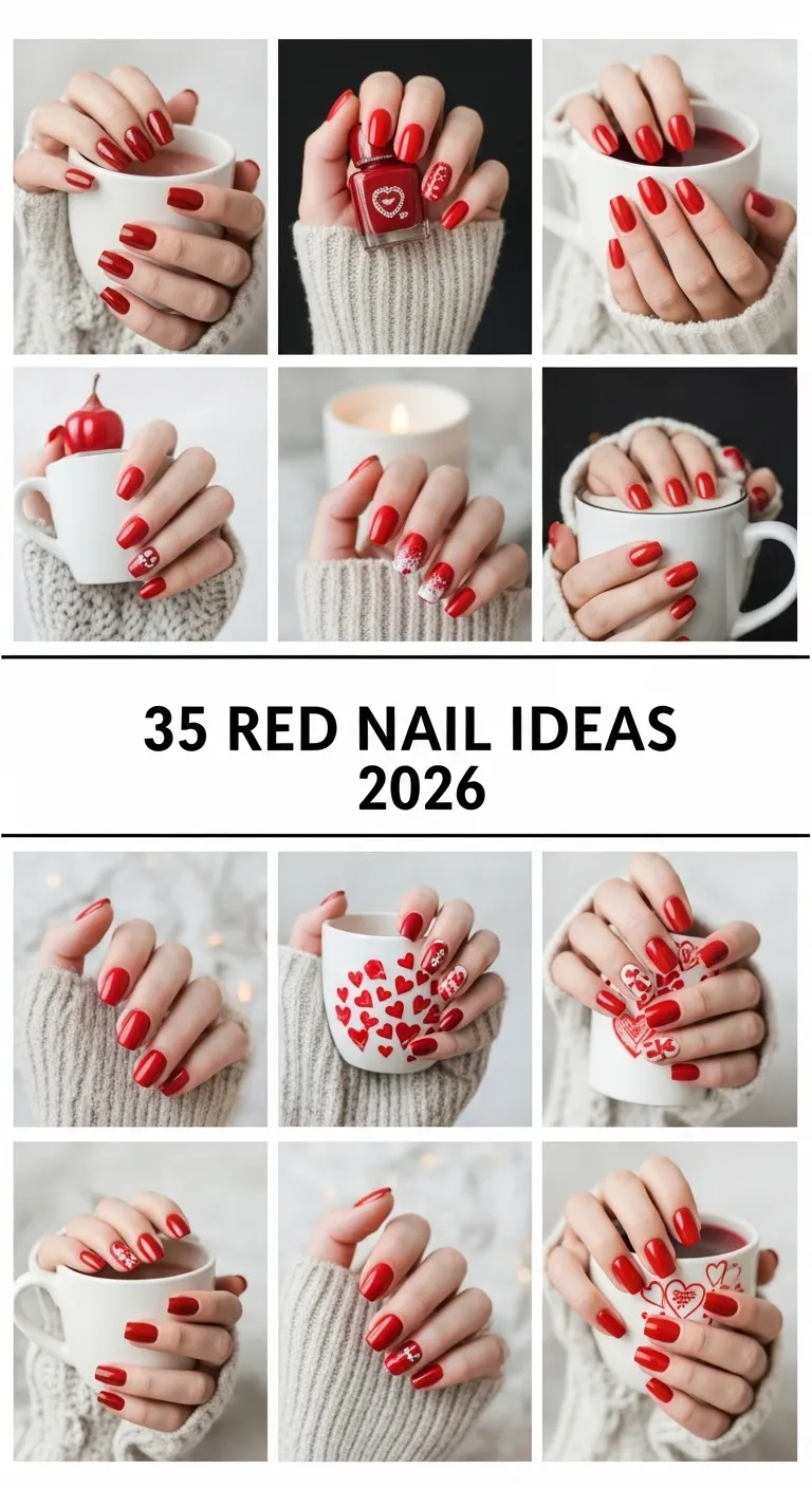 Red Nails Ideas