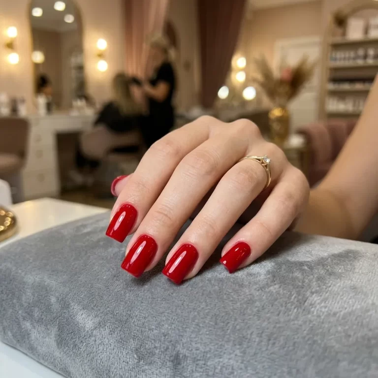 20 Red Nails Ideas Square