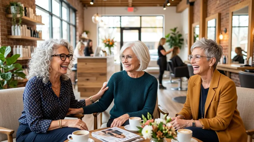 15 Hairstyles for Women Over 70 with Glasses