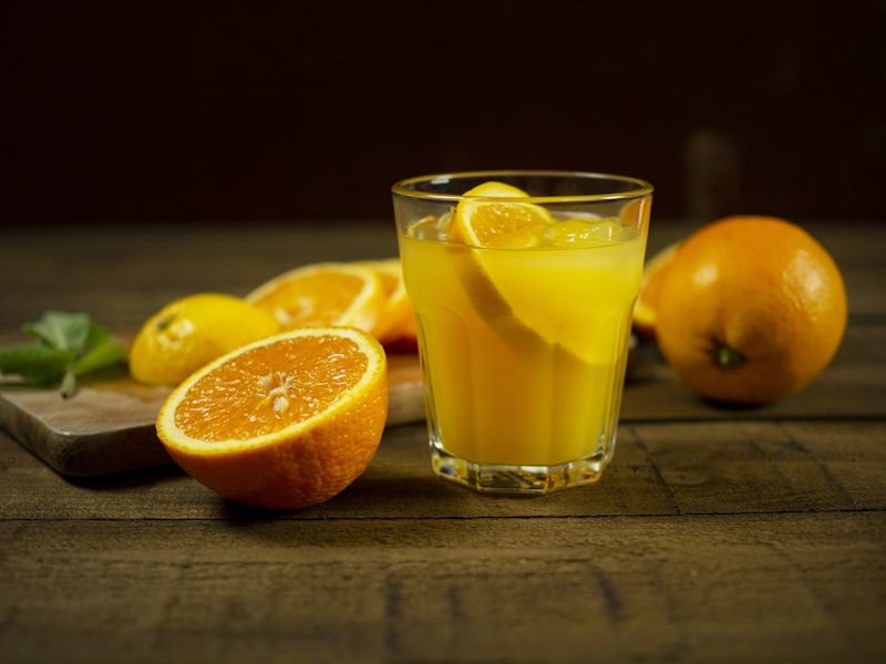 Immunity-Boosting Citrus Ginger Elixir Orange Smoothie