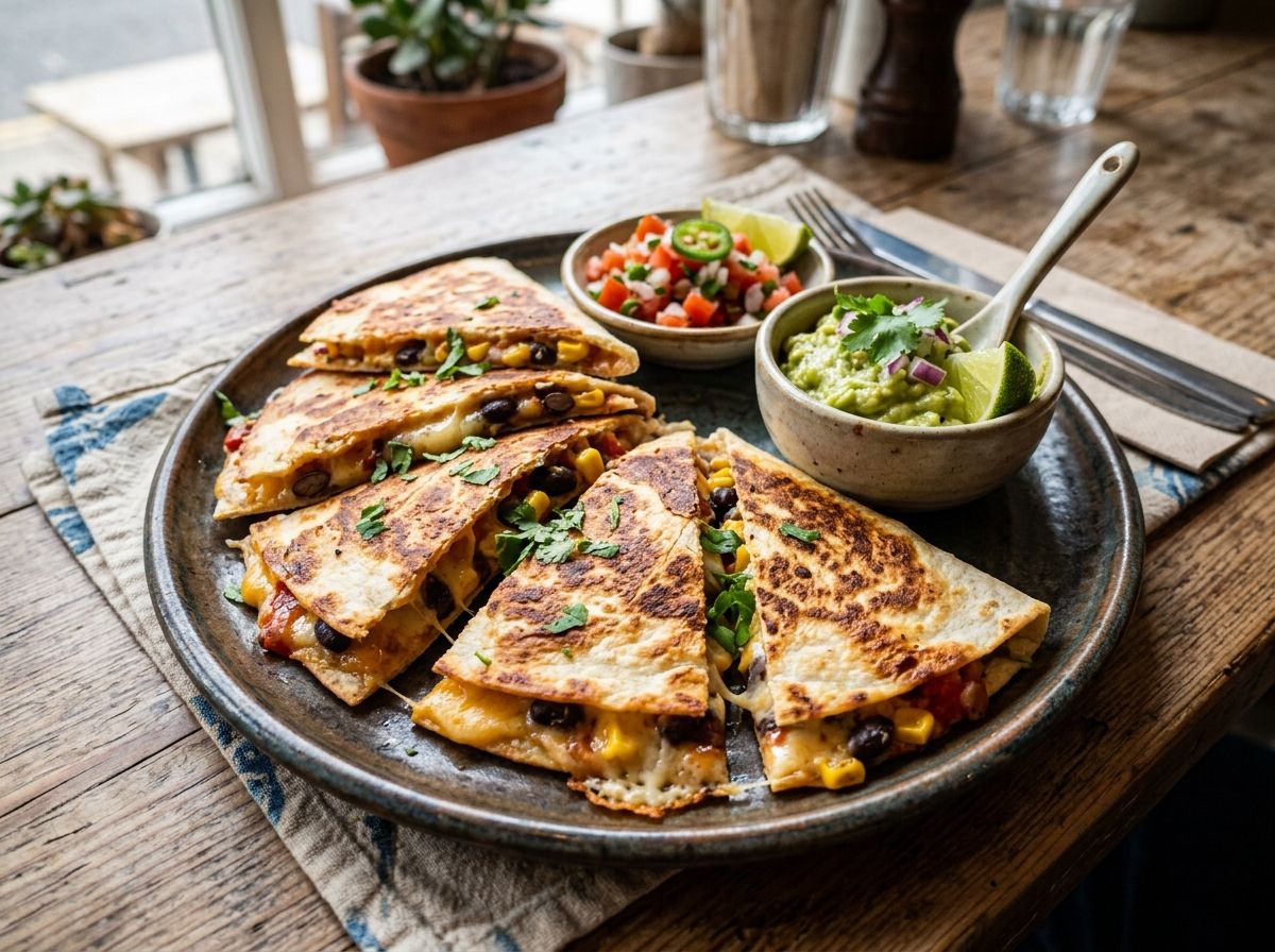 Quesadilla-Style Tortilla Toastie