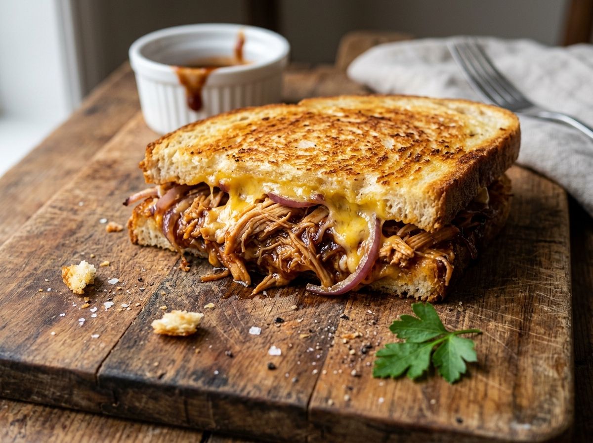 Leftover Roast Dinner Toastie