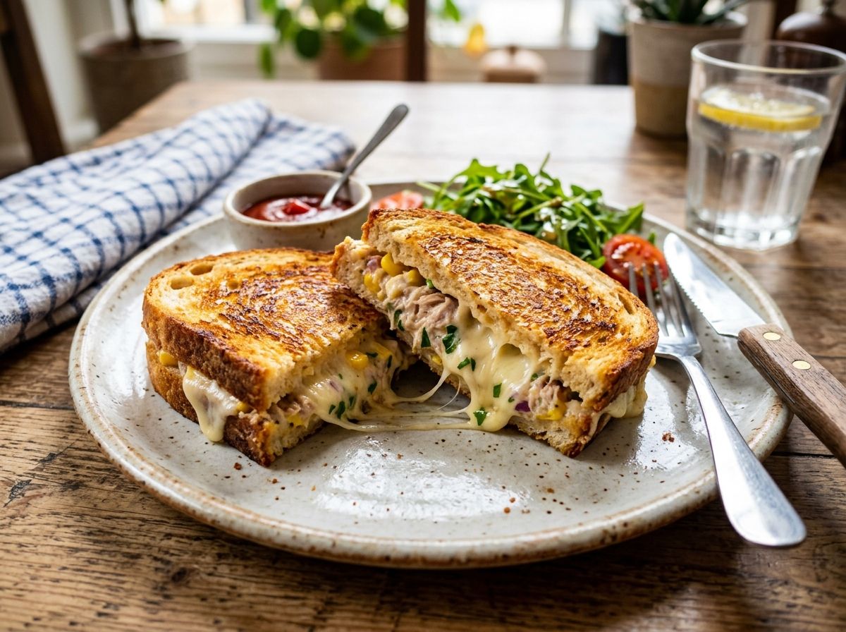 Ultimate Tuna Melt Toastie