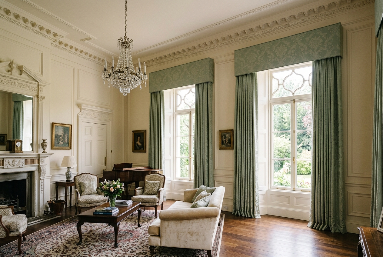Curtain Ideas for High Ceilings - Idea 18