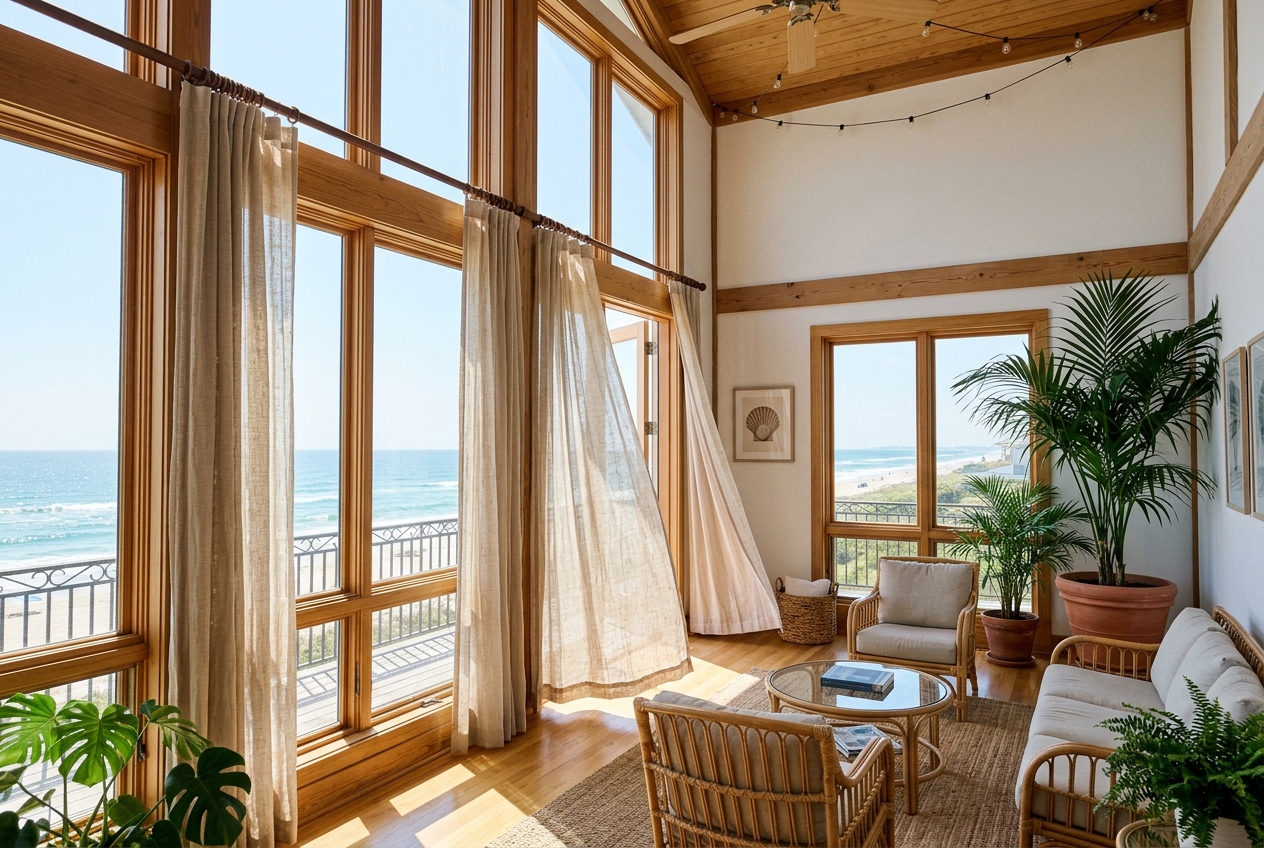 Curtain Ideas for High Ceilings - Idea 11