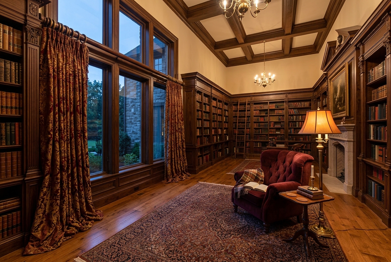 Curtain Ideas for High Ceilings - Idea 9