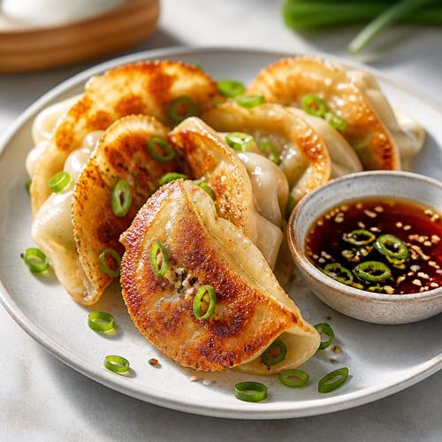 Air fryer recipe for beginners - Crispy Air Fryer Potstickers