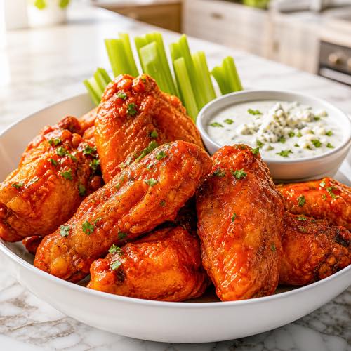 Easy air fryer recipe - Extra-Crispy Air Fryer Chicken Wings