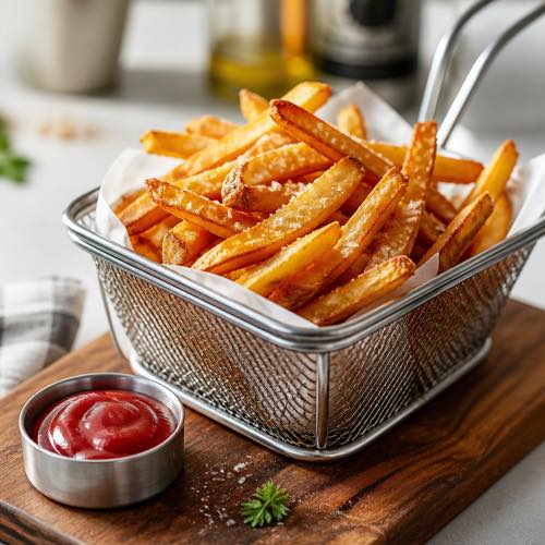 Easy air fryer recipe - Homemade Air Fryer French Fries