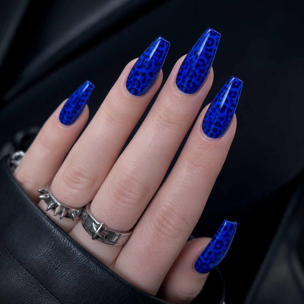 Cheetah Nails Idea 16