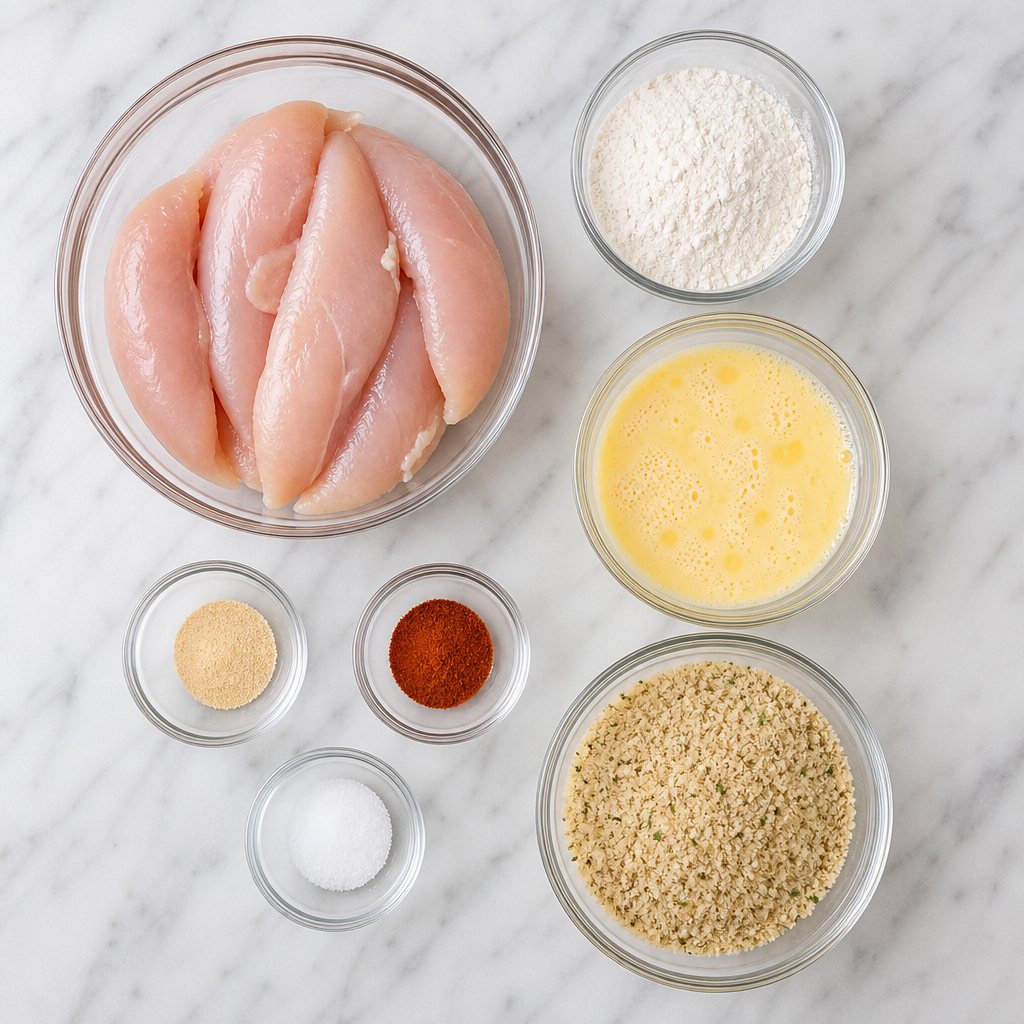 Easy Pan Fried Chicken Tenders Step 2