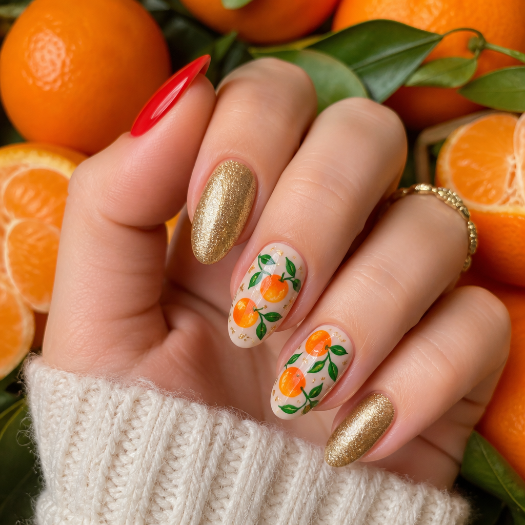 Chinese New Year Nails Design 23