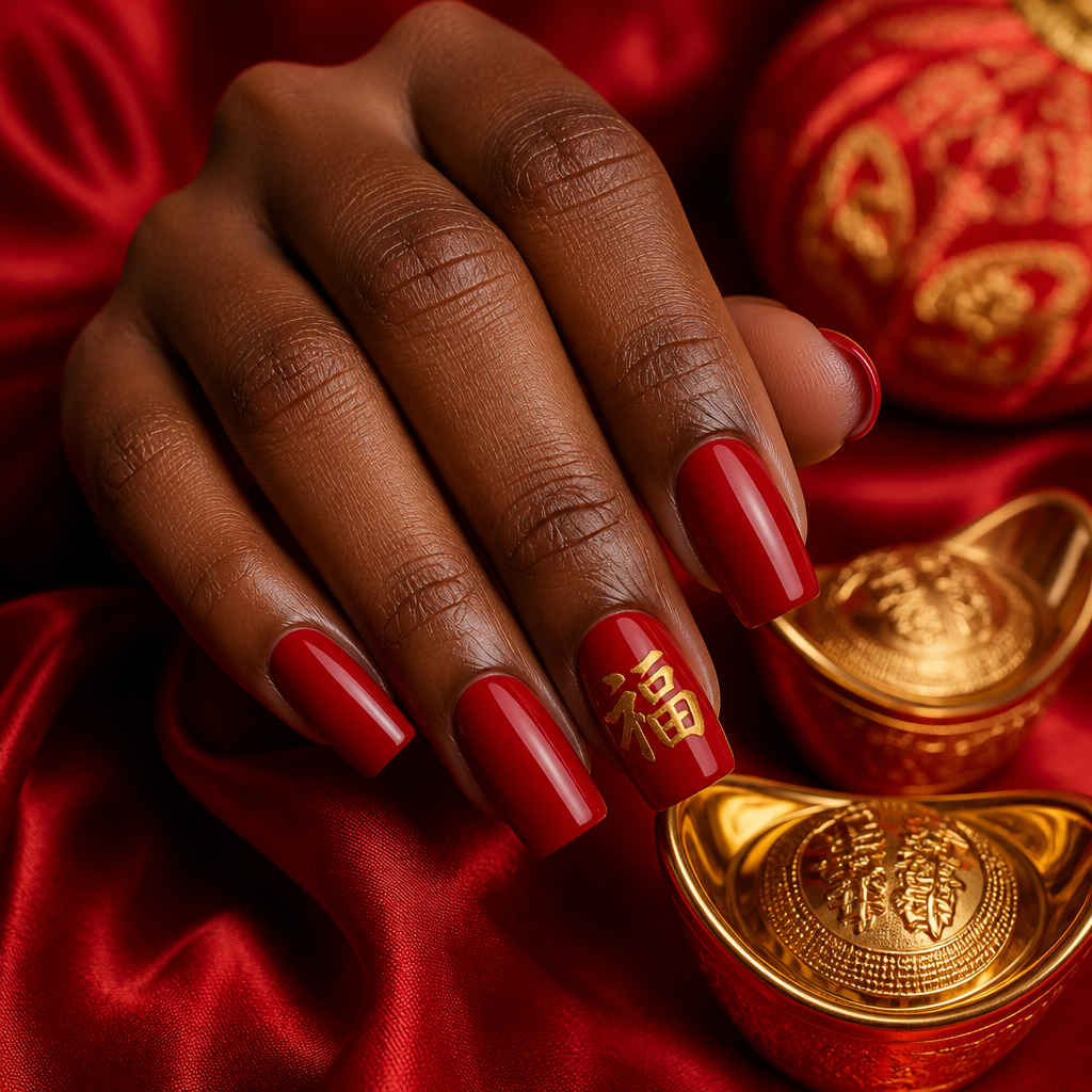 Chinese New Year Nails Design 8