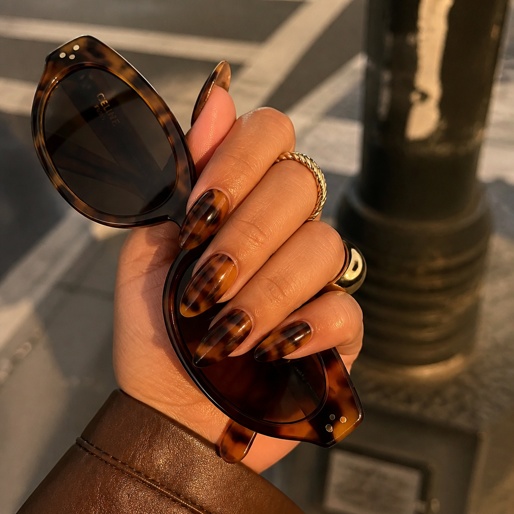 Downtown Girl Nails Aesthetic Idea 10