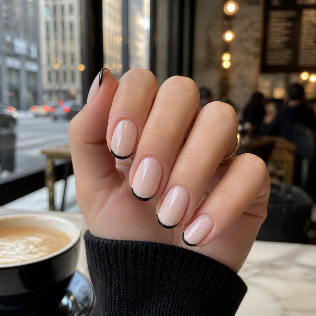 Downtown Girl Nails Idea 2
