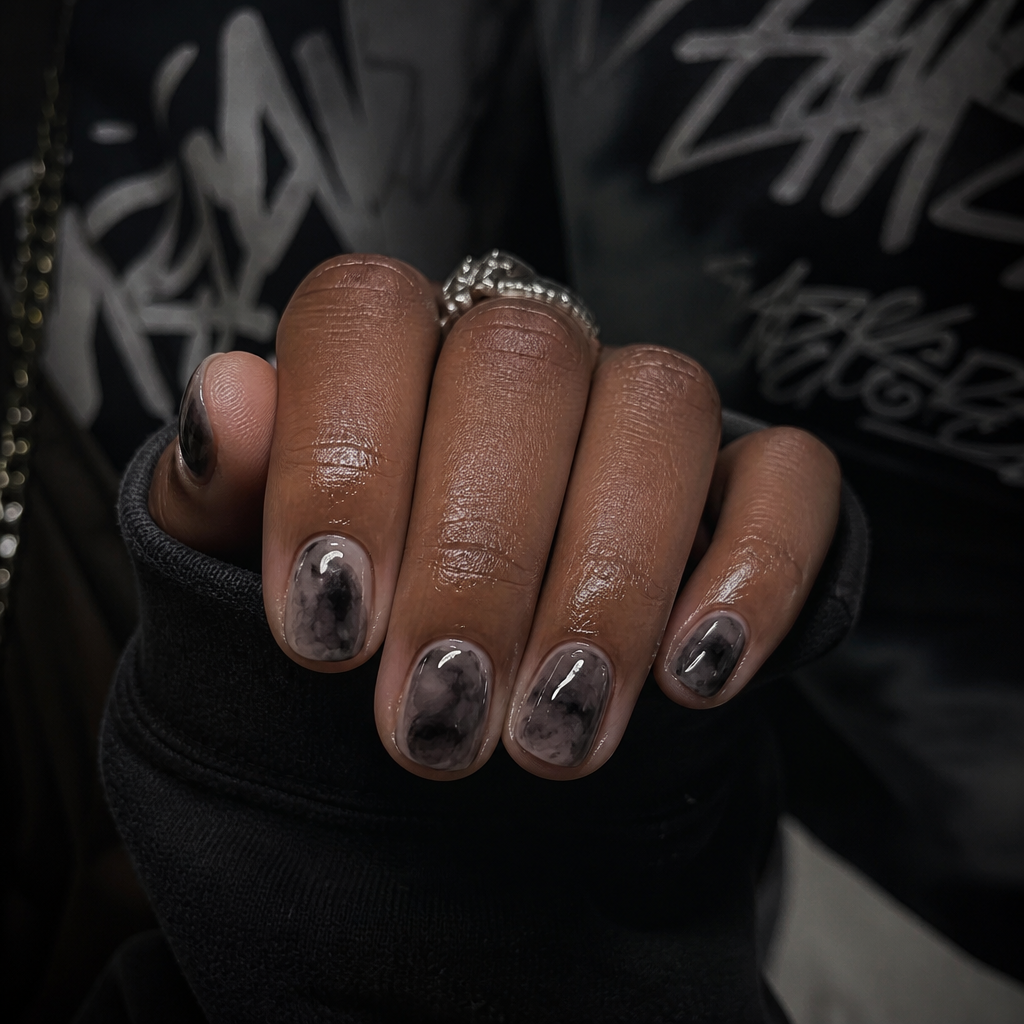 Downtown Girl Nails Idea 5