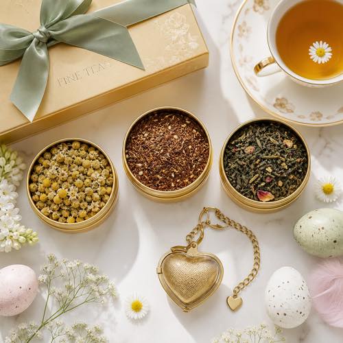 Adult Easter basket idea - Organic Herbal Loose-Leaf Tea Sampler