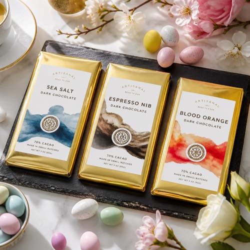 Adult Easter basket idea - Single-Origin Craft Chocolate Flight