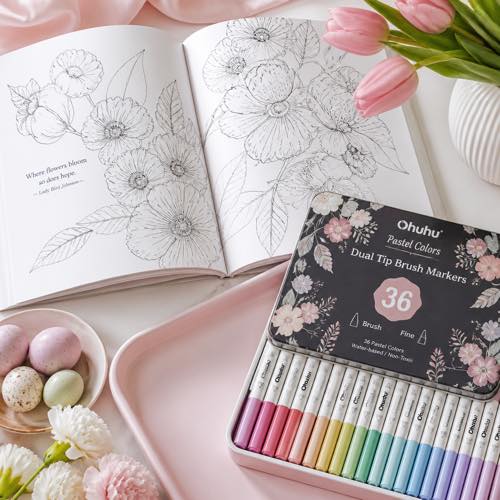 Adult Easter basket idea - Intricate Botanical Adult Coloring Book