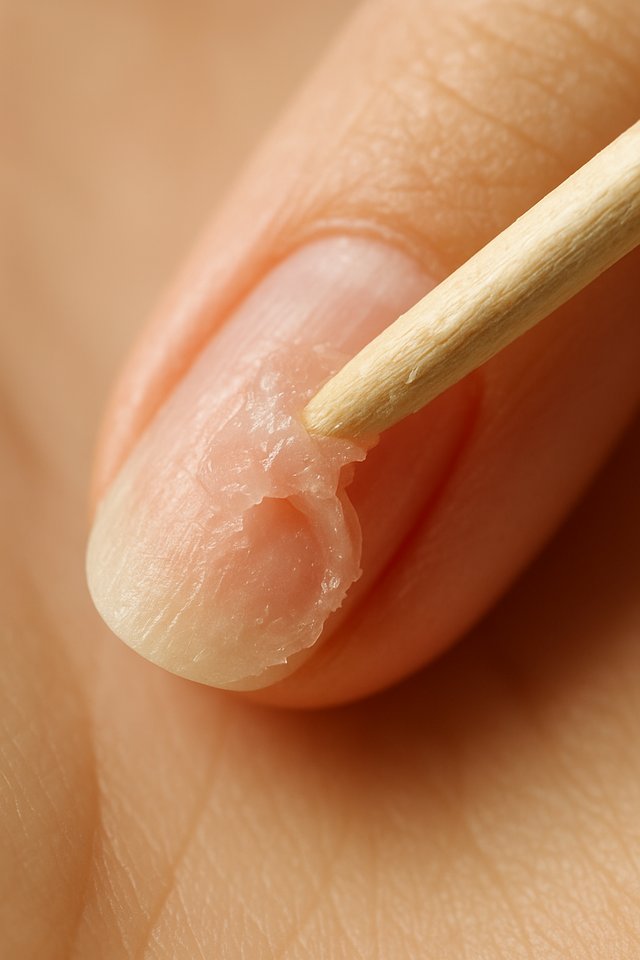Step 6: Gently Remove Softened Acrylic